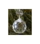 Faceted Ball Crystal Decoration