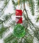 Festive Coloured Crystal Decoration