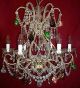 18th Century Elegant 6 Light Neoclassical Chandelier.
