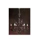 Murano Glass Dutch Style 6 Light Chandelier.