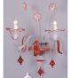 Murano Style Glass Wall Light