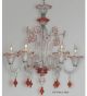 Hand Made Murano Style Chandelier