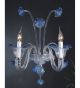 Murano Style Glass Wall Light