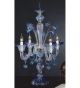 Murano Style Glass Table Lamp