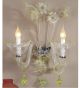 Murano Style Glass Wall Light