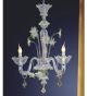 Hand Made Murano Style Chandelier