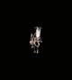Antique Murano Glass Style 1 Light wall lamp.