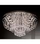 18 Light Surface Mounted Crystal Chandelier