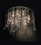 19 Light Zig Zag Style Surface Mounted Chandelier