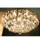 18 Light Crystal Ball Surface Mounted Chandelier