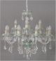 Two Tone Murano Style Chandelier