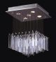 Small Floating Icicle Surface Mounted Chandelier