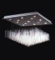 Large Floating Icicle Surface Mounted Chandelier