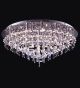 Tiered 25 Light Flush Fitting Chandelier