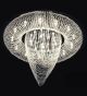 25 Light Crystal Nest Flush Fitting Chandelier
