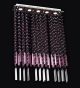 Two Tone Crystal Curtain Chandelier