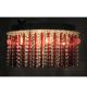 Modern 6 Light Surface Mounted Chandelier