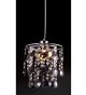 Hanging Crystals Discs Chandelier.