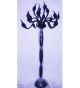 16 Arm Murano Style Glass Floor Lamp