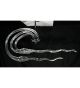 Murano Style Glass Waves Chandelier