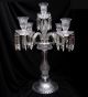 2 Tier Murano Style Glass Table Lamp