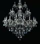 Marie Therese Crystal Leaf Drop Chandelier