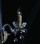 Crystal Ball Drop Wall Light