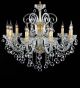 10 Arm Crystal Ball Drop Chandelier