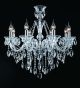 8 Light Crystal Laura Chandelier