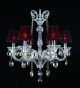 6 Arm Chandelier With Shades