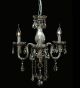 Brandy Crystal 3 Light Chandelier