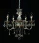 Brandy Crystal 5 Light Chandelier