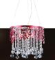 Swirl Framed Crystal Chandelier