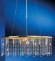 7 Light Crystal Curtain Chandelier