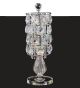 Crystal Disc Table Lamp