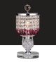 Pink Crystal Drop Table Lamp