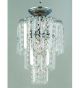 Modern Crystal Waterfall Chandelier