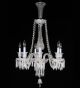 6 Arm Crystal Dagger Chandelier