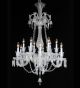 2 Tier Crystal Dagger Chandelier