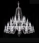 48 Light Crystal Baccarat Style Chandelier