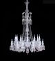 24 Light Crystal Baccarat Style Chandelier