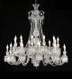 2 Tier Crystal Chandelier