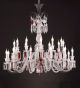 24 Light Mixed Tones Chandelier