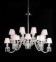 16 Light Shaded Adam Style Chandelier