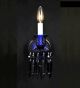 1 Arm Blue Tones Wall Light