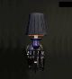 Shaded Blue Tones Wall Light