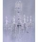 Hanging Glass Drop Elegant Chandelier.