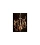 Hand Made 12 Branch Murano Style Chandelier