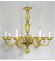 Murano Style Glass Sospiri Chandelier