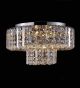 Clear Crystal Chandelier - Surface Mounted